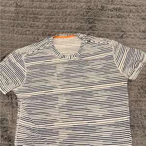 Striped Blue and White T-Shirt